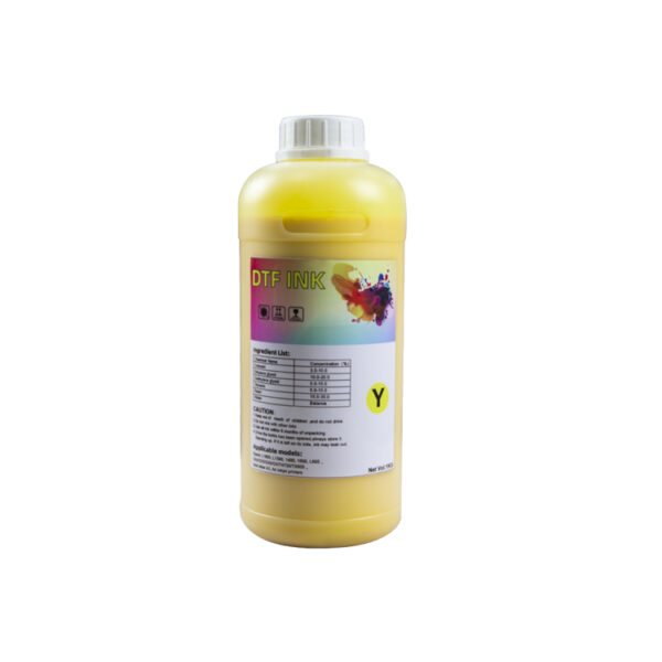 DTF Ink-1000ml  KIT  C/M/Y/K/W - Image 5